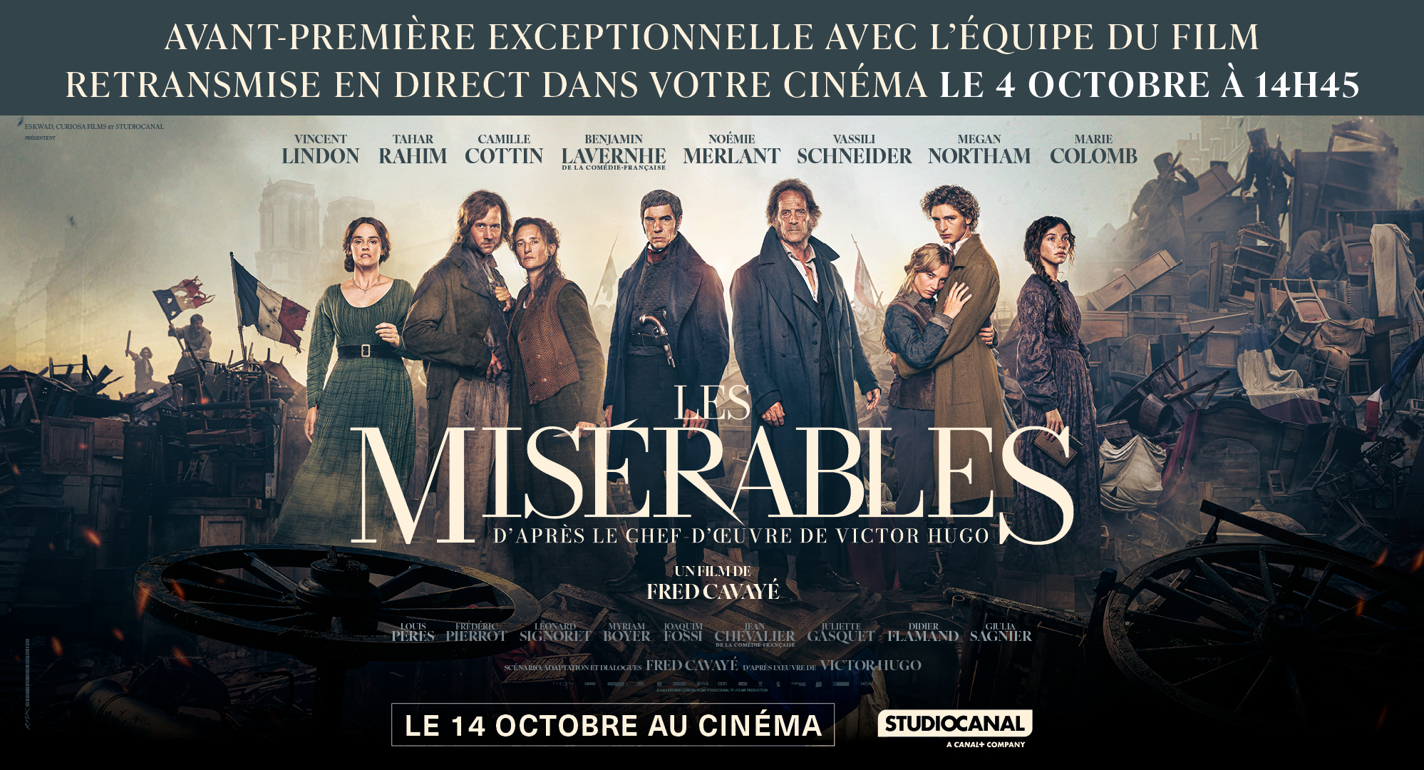 AVANT PREMIER LES MISERABLES
